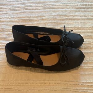 Wild fable 9.5 Ballet flat Satin Balletcore coquette romance